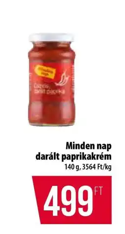 Coop Minden nap darált paprikakrém ajánlat