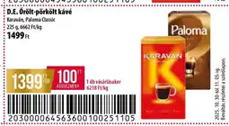Coop D.E. őrölt pörkölt kávé ajánlat
