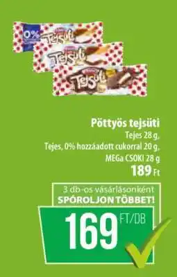 Coop PÖTTYÖS Tejsüti ajánlat