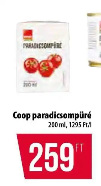 Coop Coop paradicsompüré ajánlat