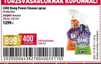 Coop Cillit Bang Power Cleaner spray ajánlat