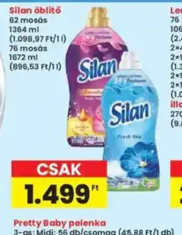 Interspar Silan öblítő ajánlat