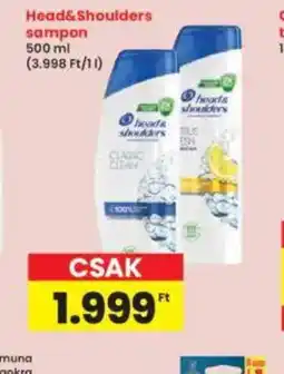 Interspar Head&Shoulders sampon ajánlat
