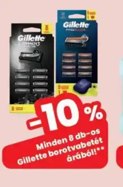 Interspar Gillette borotvabetét ajánlat