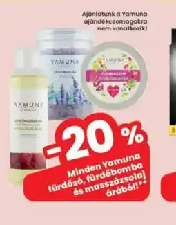 Interspar Minden Yamuna fürdős, fürdőbomba és masszázsolaj ajánlat