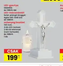 Interspar Műanyag feszület ajánlat