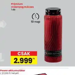 Interspar Prémium műanyag mécses ajánlat