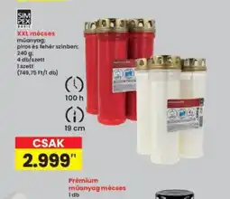 Interspar XXL mécses ajánlat