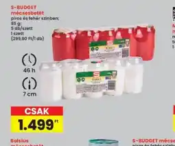 Interspar S-BUDGET mécsesbetét ajánlat