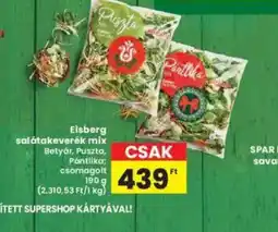 Interspar Eisberg salátakeverék mix ajánlat