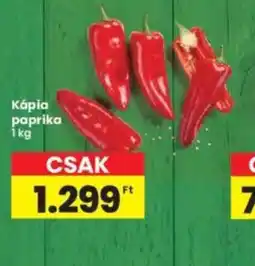 Interspar Kápia paprika ajánlat