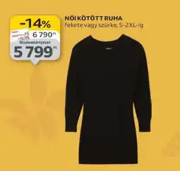Auchan Női kötött ruha ajánlat