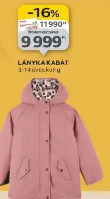 Auchan LÁNYKA KABÁT ajánlat
