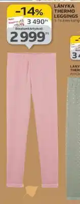 Auchan LÁNYKA THERMO LEGGINGS ajánlat