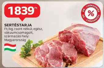 Sertéstarja