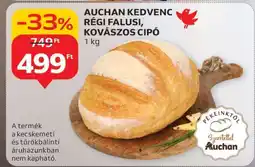 Auchan Auchan Kedvenc Régi Falusi Kovászos Cipó ajánlat