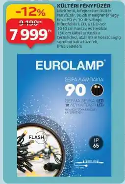 Auchan KÜLTÉRI FÉNYFŰZÉR ajánlat