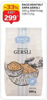 Auchan PACO HÁNTOLT ÁRPA GERSLI ajánlat