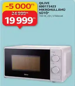 Auchan QILIVE 600173423 MIKROHULLÁMÚ SÜTŐ ajánlat