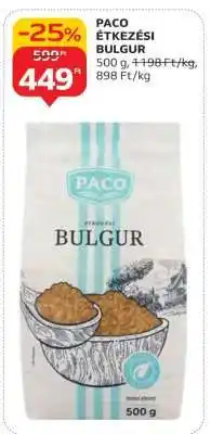 Auchan PACO ÉTKEZÉSI BULGUR ajánlat