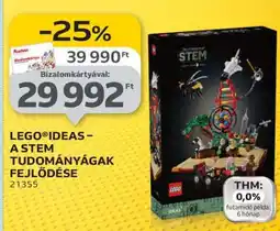 Auchan LEGO IDEAS – A STEM TUDOMÁNYÁGAK FEJLŐDÉSE ajánlat
