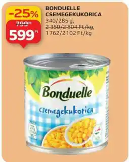 Auchan Bonduelle Csemegekukorica ajánlat