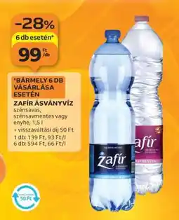 Auchan Zafír Ásványvíz ajánlat