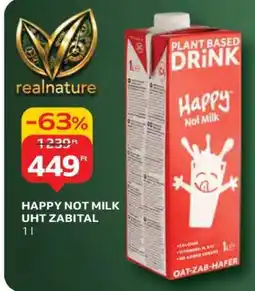 Auchan HAPPY NOT MILK UHT ZABITAL ajánlat