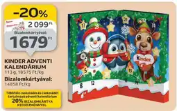 Auchan KINDER ADVENTI KALENDÁRIUM ajánlat