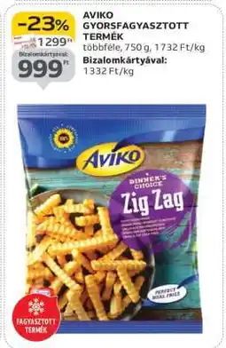 Auchan AVIKO GYORSFAGYASZTOTT TERMÉK ajánlat