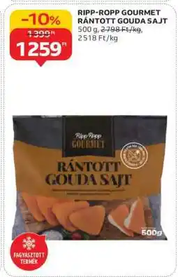 Auchan RIPP-ROPP GOURMET RÁNTOTT GOUDA SAJT ajánlat