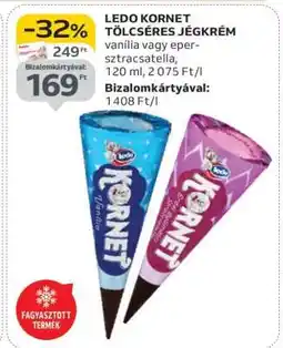 Auchan LEDO KORNET TÖLCSÉRES JÉGKRÉM ajánlat