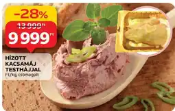 Auchan Hízott kacsamáj testhájjal ajánlat