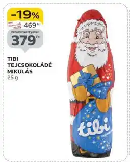 Auchan Tibi Tejcsokoládé Mikulás ajánlat