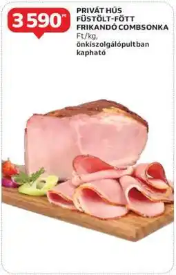 Auchan Privát Hús Füstölt-Főtt Frikandó Combsonka ajánlat