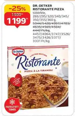 Auchan DR. OETKER Ristorante pizza ajánlat