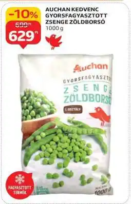 Auchan Auchan Kedvenc Gyorsfagyasztott Zsenge Zöldborsó ajánlat