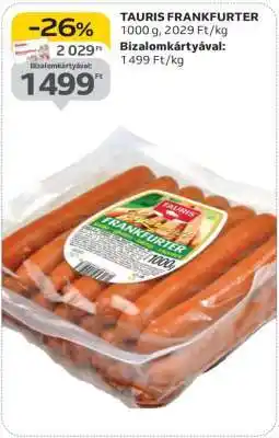 Auchan TAURIS FRANKFURTER ajánlat