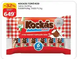 Auchan Kockás Túró Rúd ajánlat