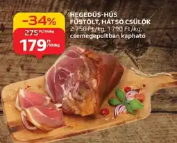 Auchan Hegedűs hús füstölt, hátsó csülök ajánlat