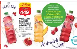 Auchan Vöslauer Balance Szénsavas Ásványvíz ajánlat