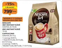 Auchan NESCAFÉ 3in1 instant kávé ajánlat