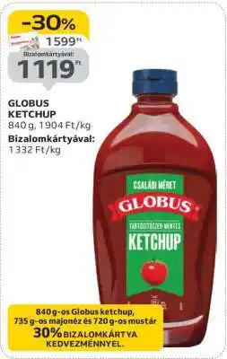 Auchan Globus ketchup ajánlat