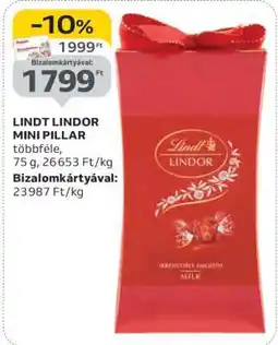 Auchan Lindt Lindor Mini Pillar ajánlat