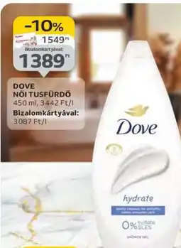Auchan Dove Női Tusfürdő ajánlat