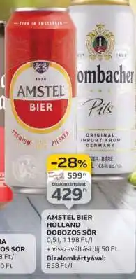 Auchan AMSTEL BIER HOLLAND DOBOZOS SÖR ajánlat