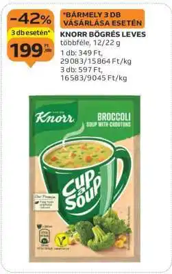 Auchan KNORR BÖGRÉS LEVES ajánlat