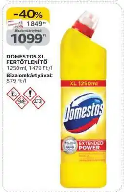 Auchan DOMESTOS XL FERTŐTLENÍTŐ ajánlat