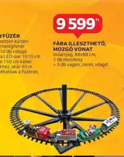 Auchan Fára illeszthető mozgó vonat ajánlat