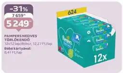 Auchan PAMPERS NEDVES TÖRLŐKENDŐ ajánlat